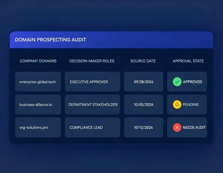Lusha company intelligence evidence workflow
